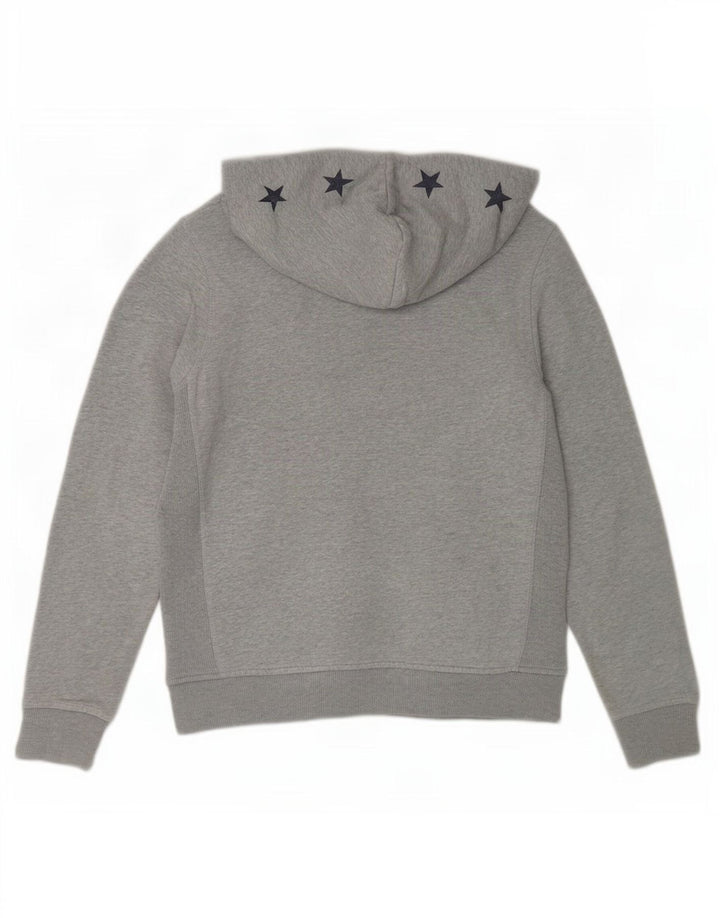 Converse Damen Graphic Hoodie Pullover UK 14 Mittelgrau