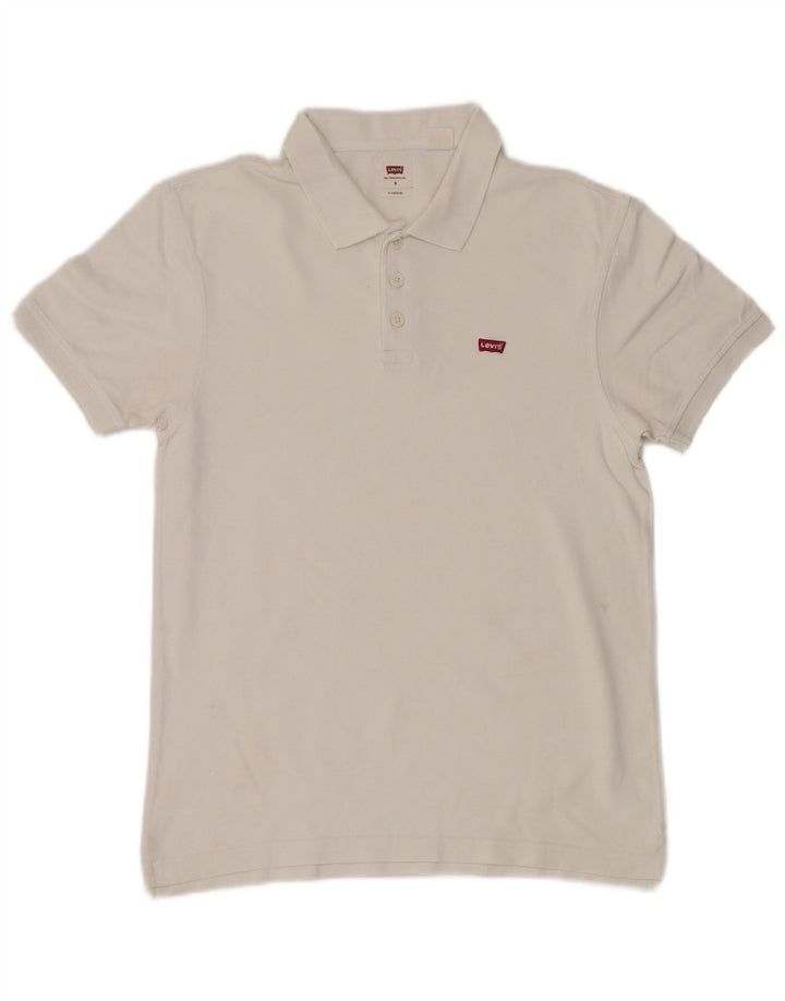 Levi's Herren Standard Poloshirt Small Weiß