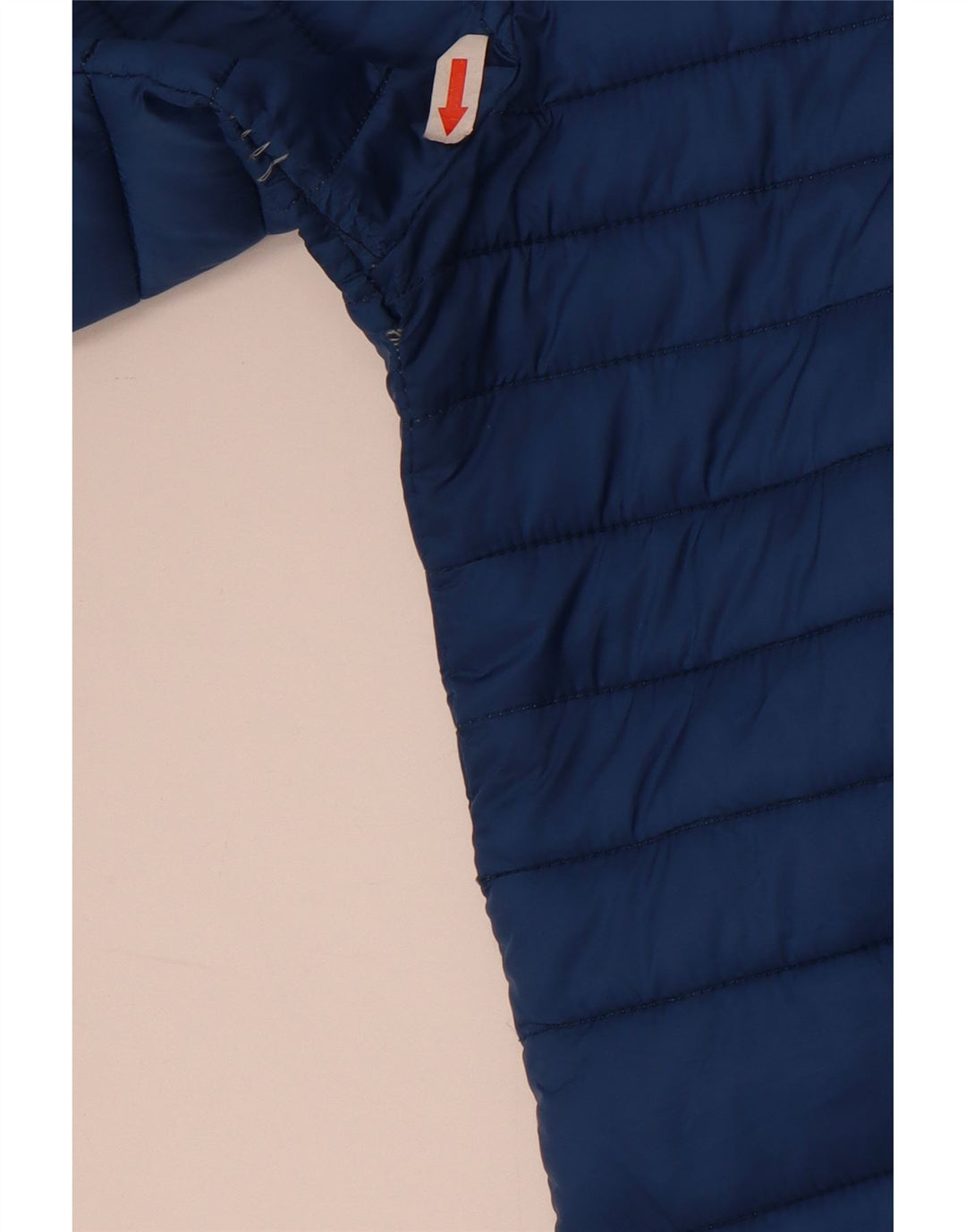 Trussardi Herren-Jacke mit Kapuze, gepolstert, UK 40, Größe L, blaues Nylon