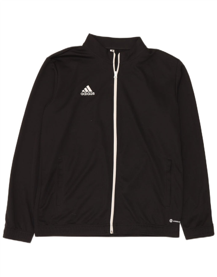 Adidas Herren Aeroready Trainingsanzug Top Jacke XL Schwarz Polyester