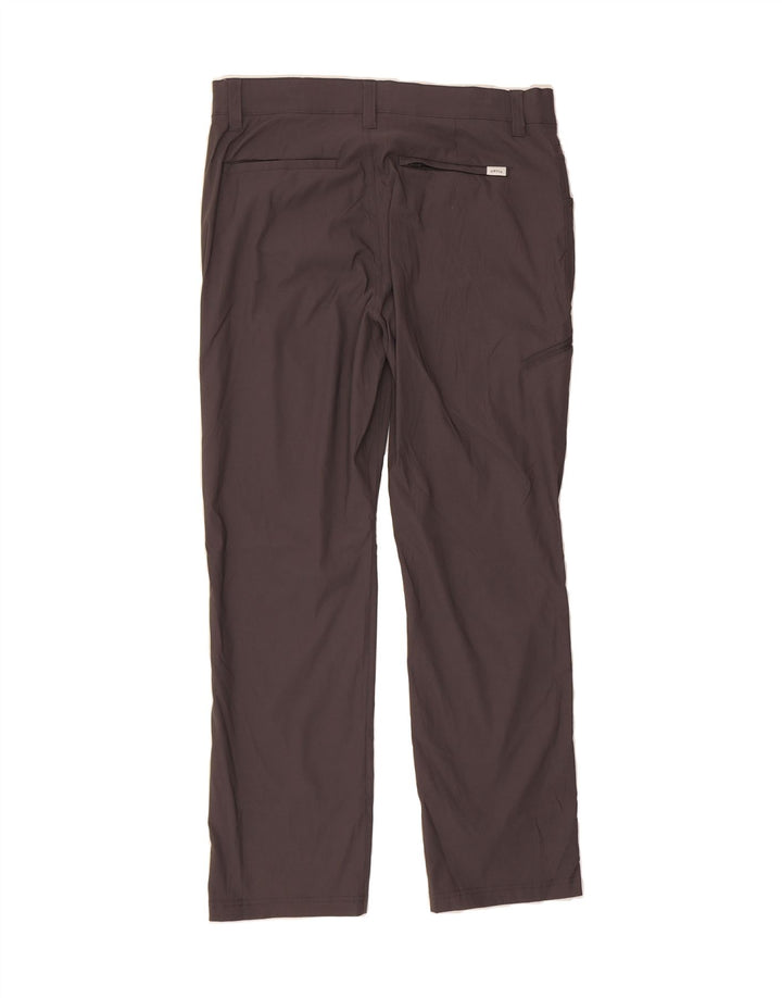 ORVIS Mens Straight Cargo Trousers W34 L30  Grey Nylon Vintage Orvis and Second-Hand Orvis from Messina Hembry 