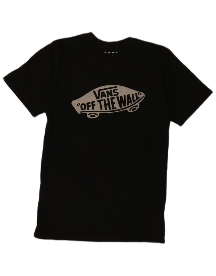 Vans Herren-T-Shirt mit individueller Passform, Grafik, Größe S, Schwarz, Baumwolle