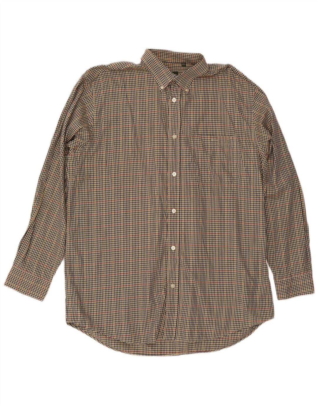 Orvis Herren-Hemd, groß, XL, mehrfarbig, Gingham-Baumwolle