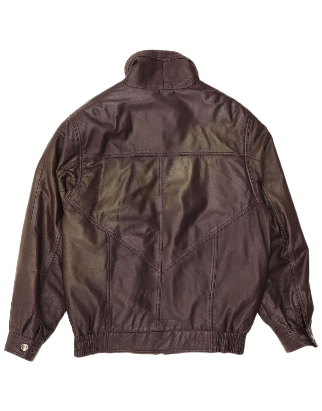Vintage Herren Lederjacke IT 48 Mittelbraunes Leder