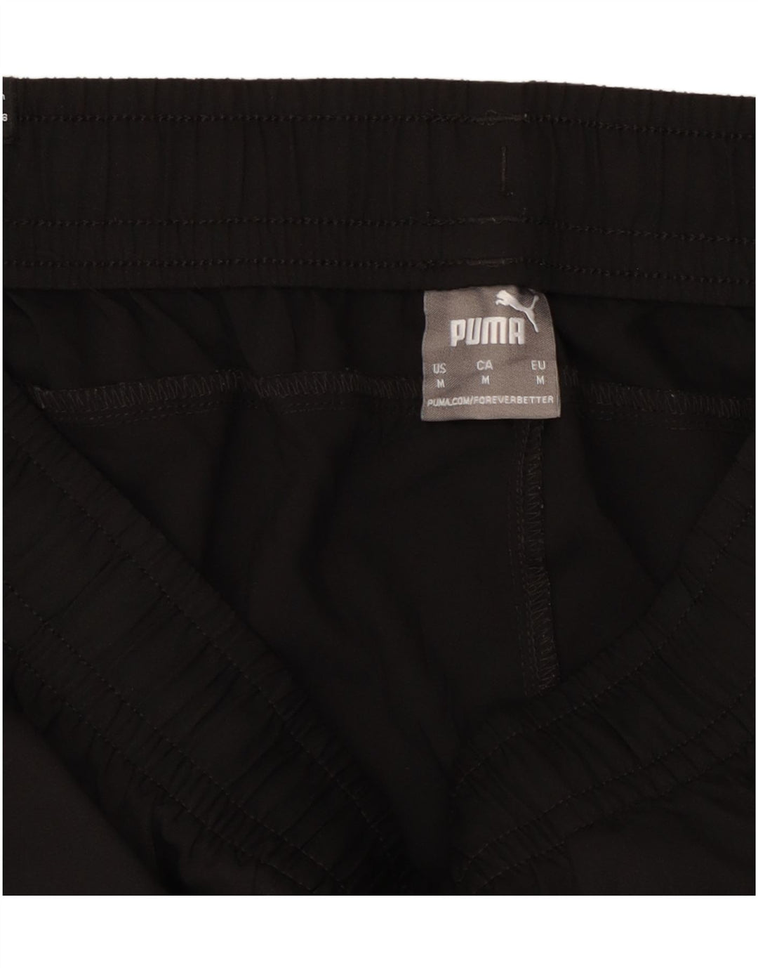 Puma Damen Trainingshose Jogger UK 14 Medium Schwarz Polyester