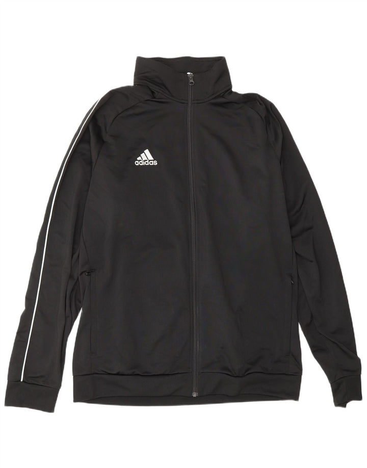 ADIDAS Herren Trainingsanzug Top Jacke XL Schwarz Polyester