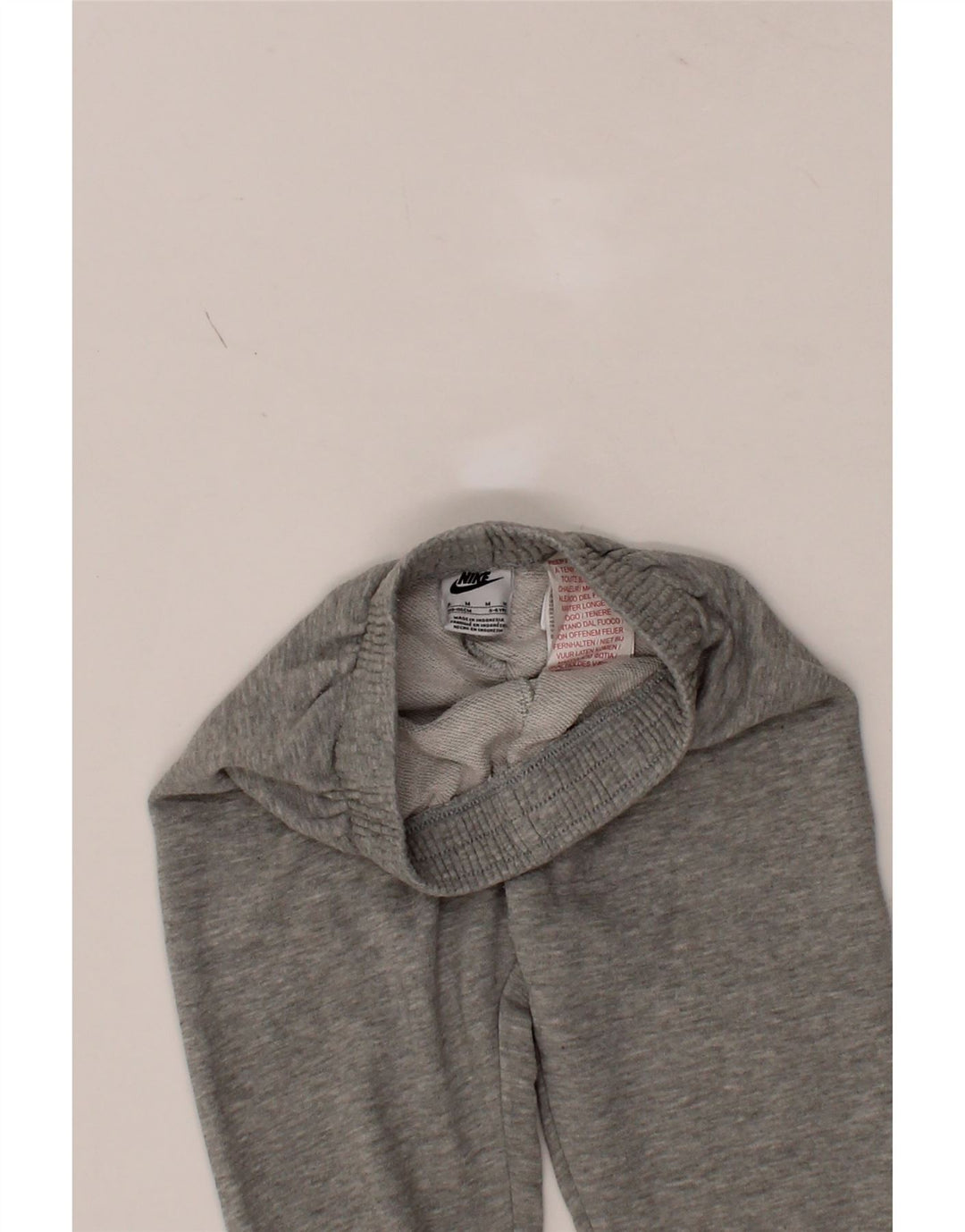 NIKE Boys Graphic Tracksuit Trousers Joggers 5-6 Years Medium Grey Cotton Vintage Nike and Second-Hand Nike from Messina Hembry 