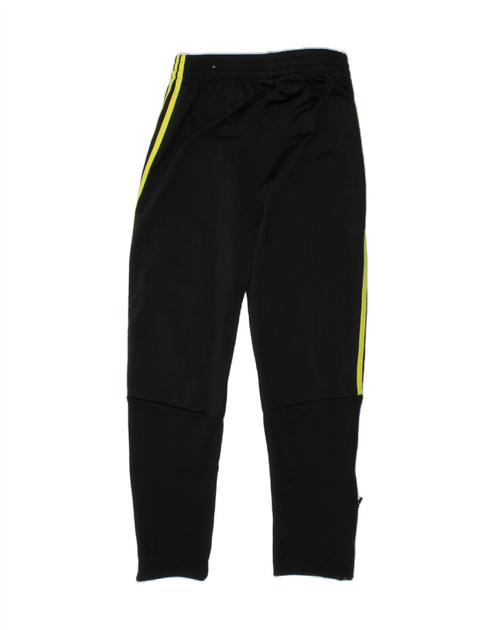 ADIDAS Boys Tracksuit Trousers 11-12 Years  Black Polyester Vintage Adidas and Second-Hand Adidas from Messina Hembry 