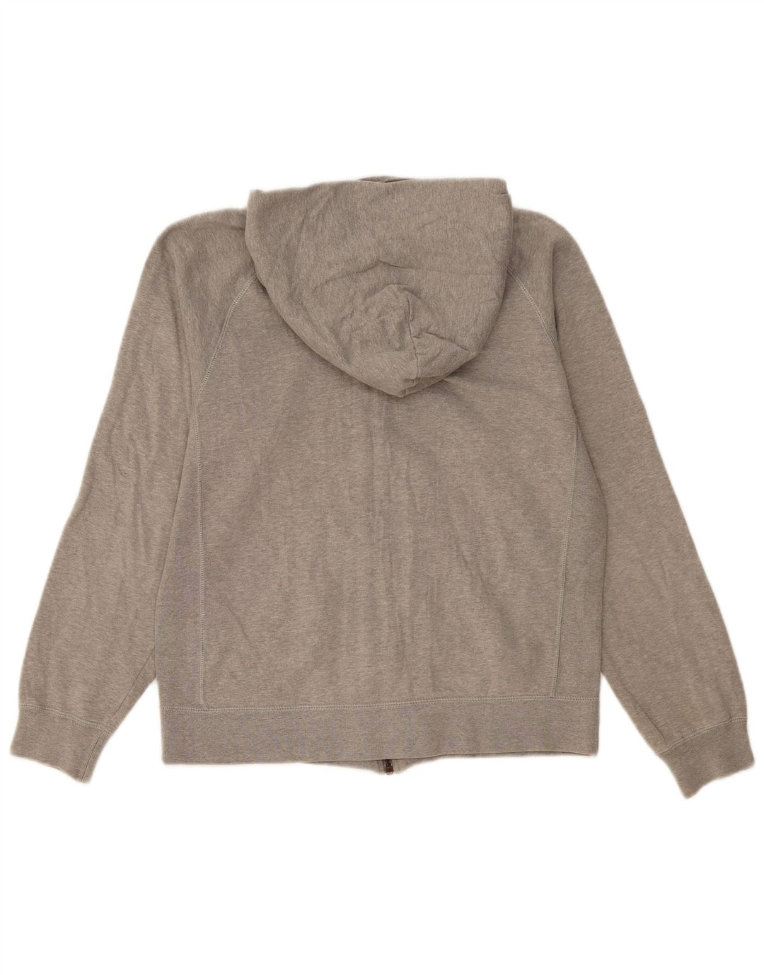 Champion Damen-Kapuzenpullover mit Reißverschluss, UK 14, mittelgraue Baumwolle