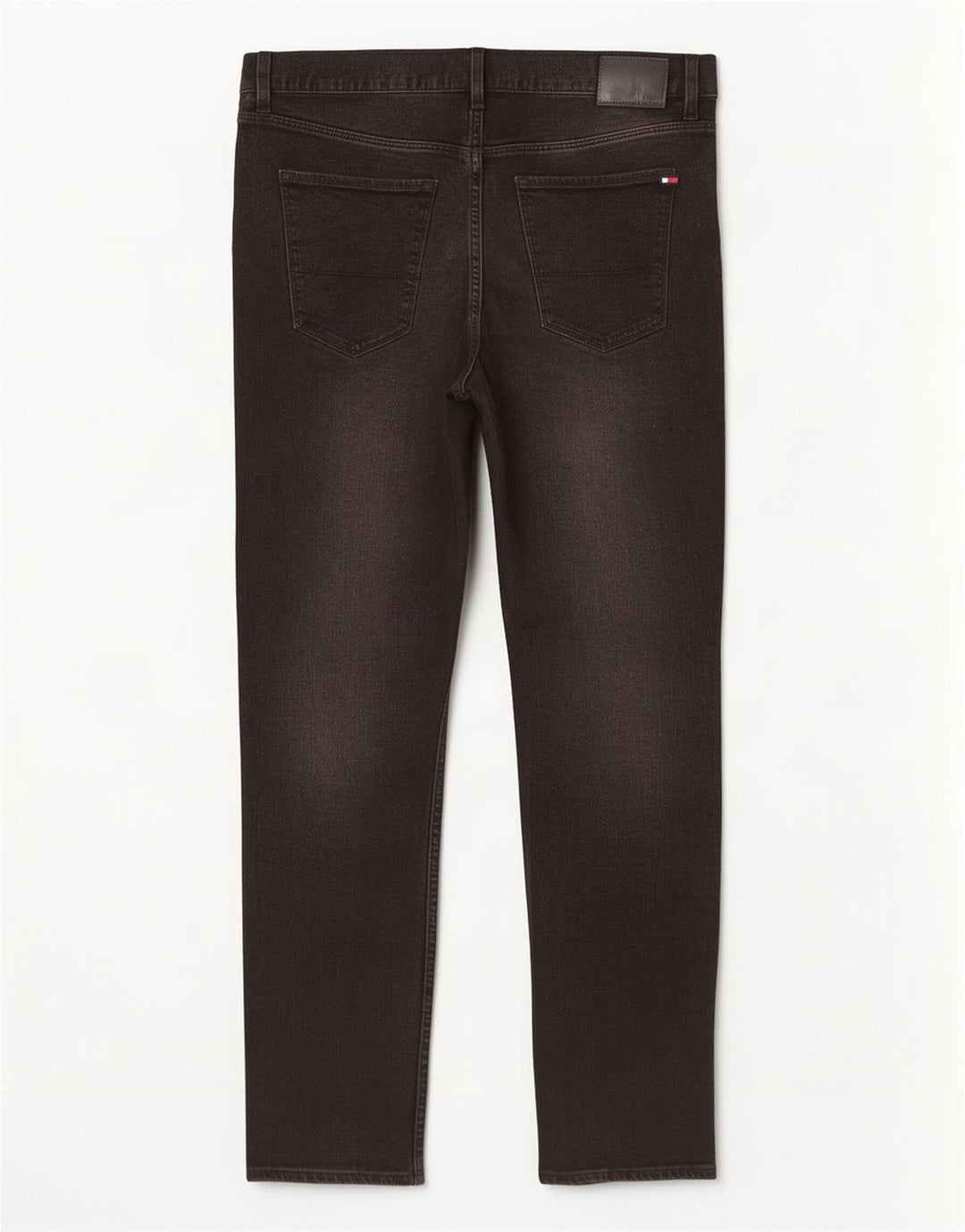 Tommy Hilfiger Herren Bleecker Slim Jeans W40 L32 Schwarz Baumwolle