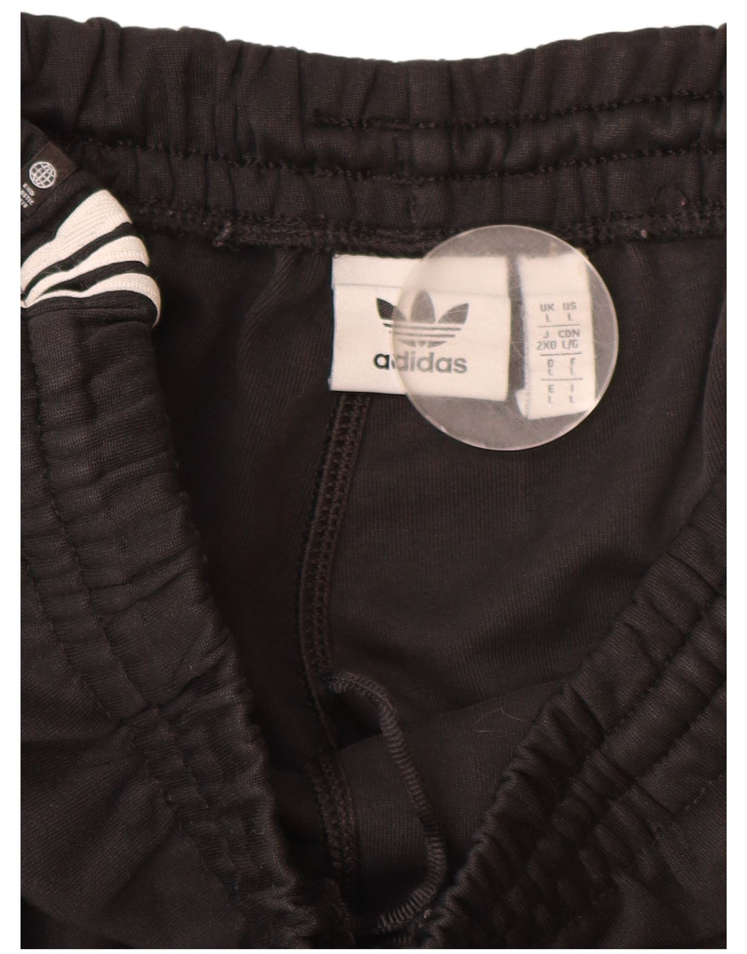 Adidas Herren-Trainingshose, Jogginghose, Größe L, Schwarz, Polyester