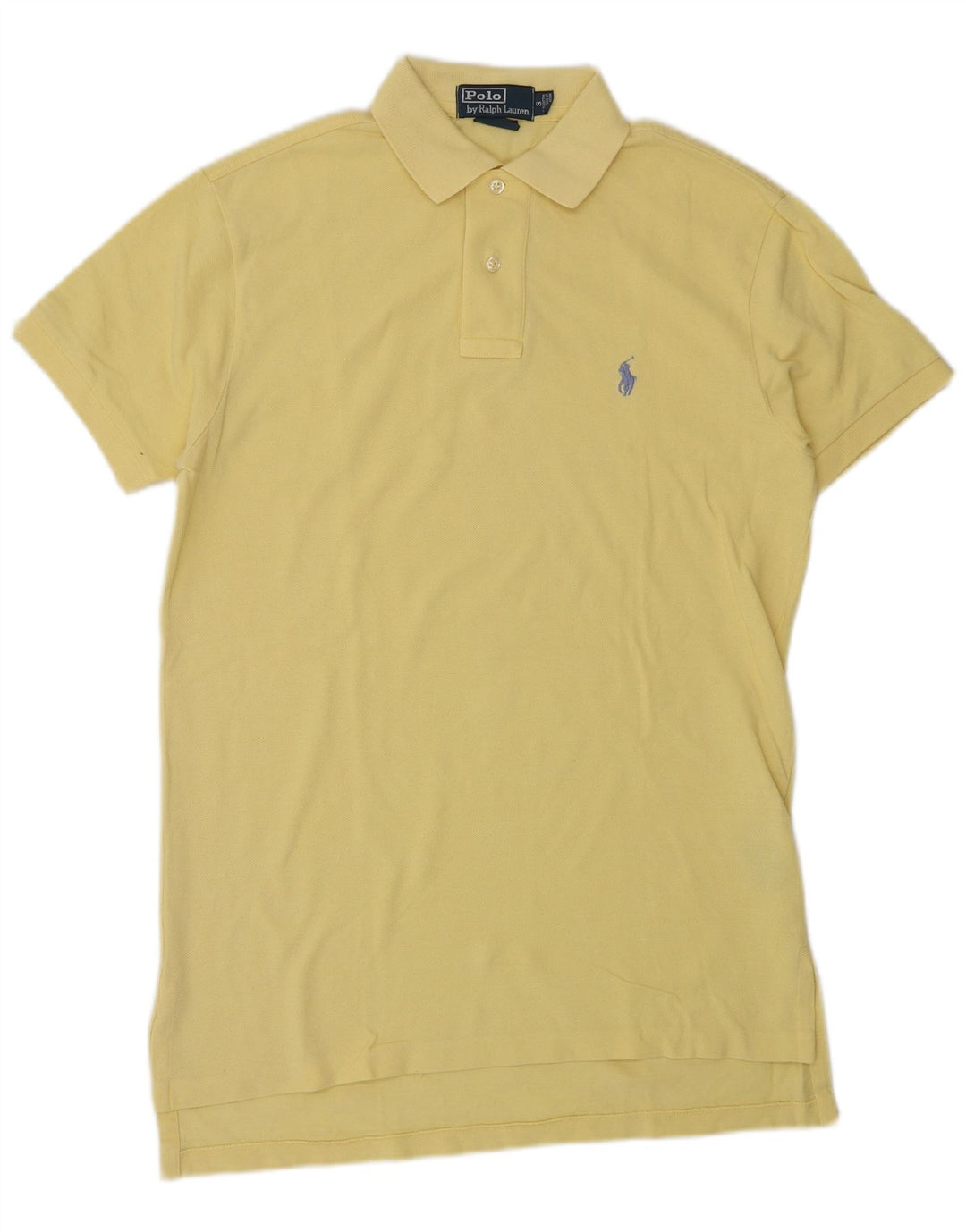 POLO RALPH LAUREN Herren-Poloshirt, kleine gelbe Baumwolle