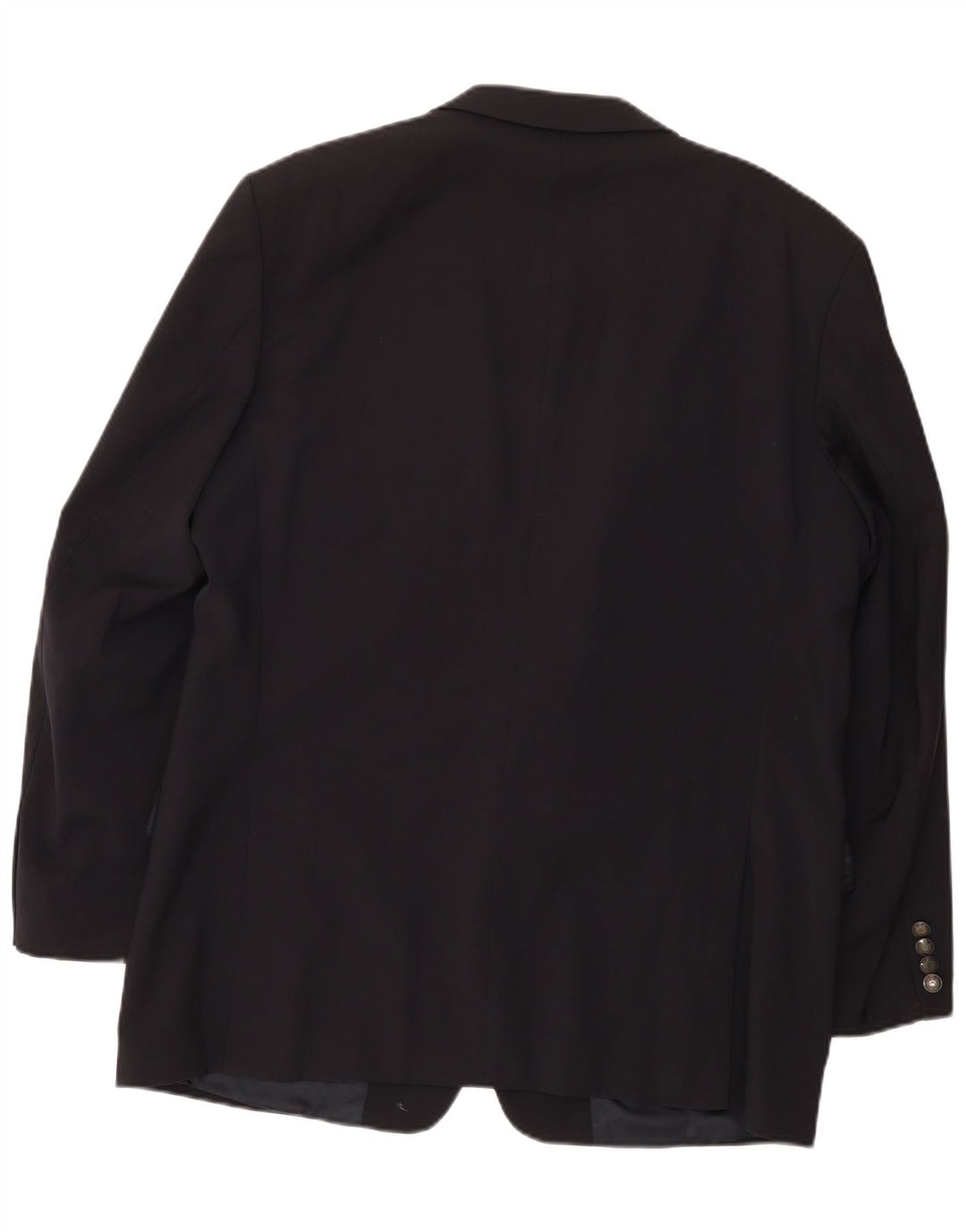 Hugo Boss Herren-Blazer mit 2 Knöpfen, EU 54, 2XL, schwarze Wolle