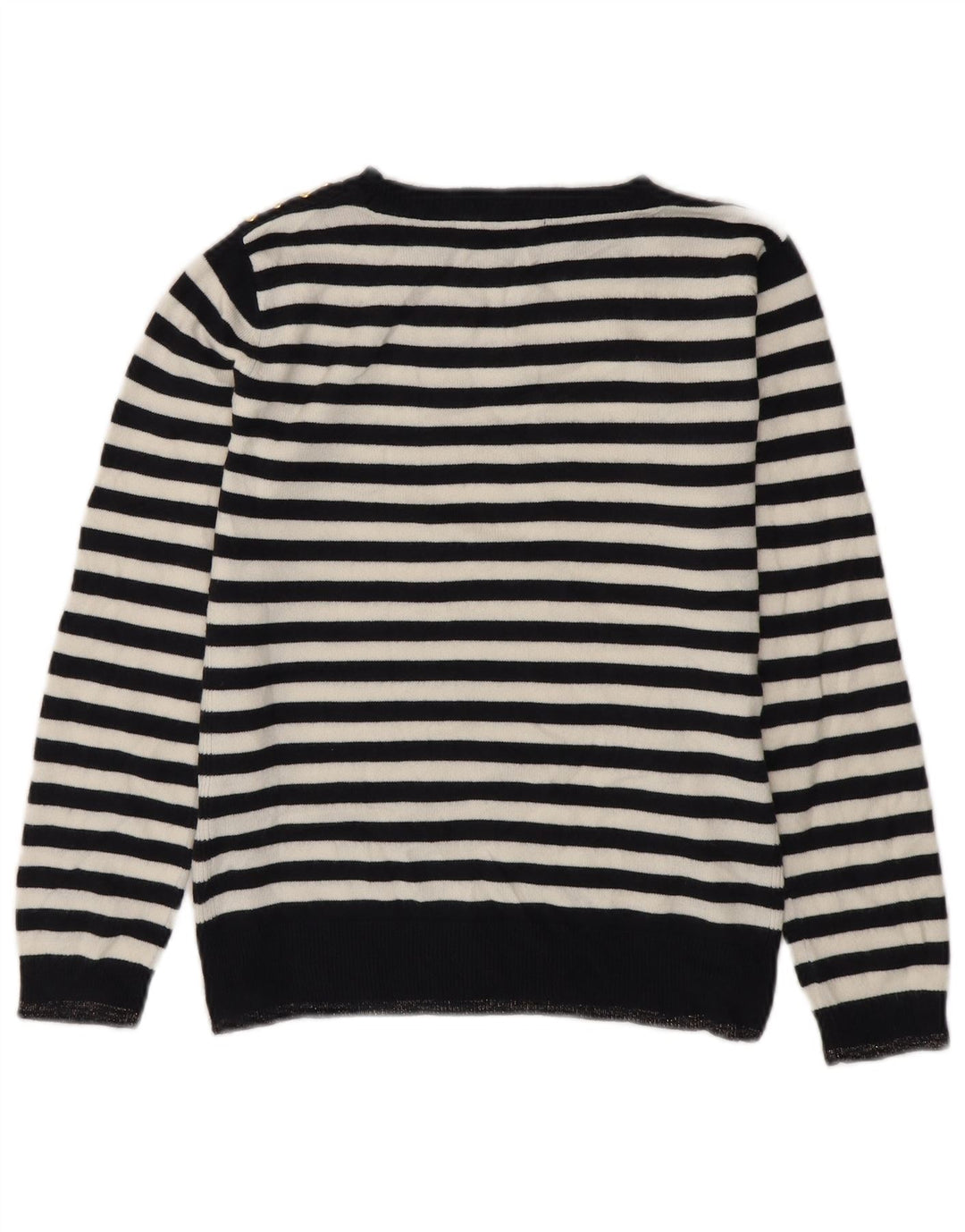 Marks & Spencer Damen-Pullover mit U-Boot-Ausschnitt, Gr. 8, Marineblau