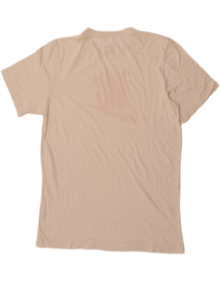 Nike Herren-T-Shirt mit Grafik, Größe L, Weiß