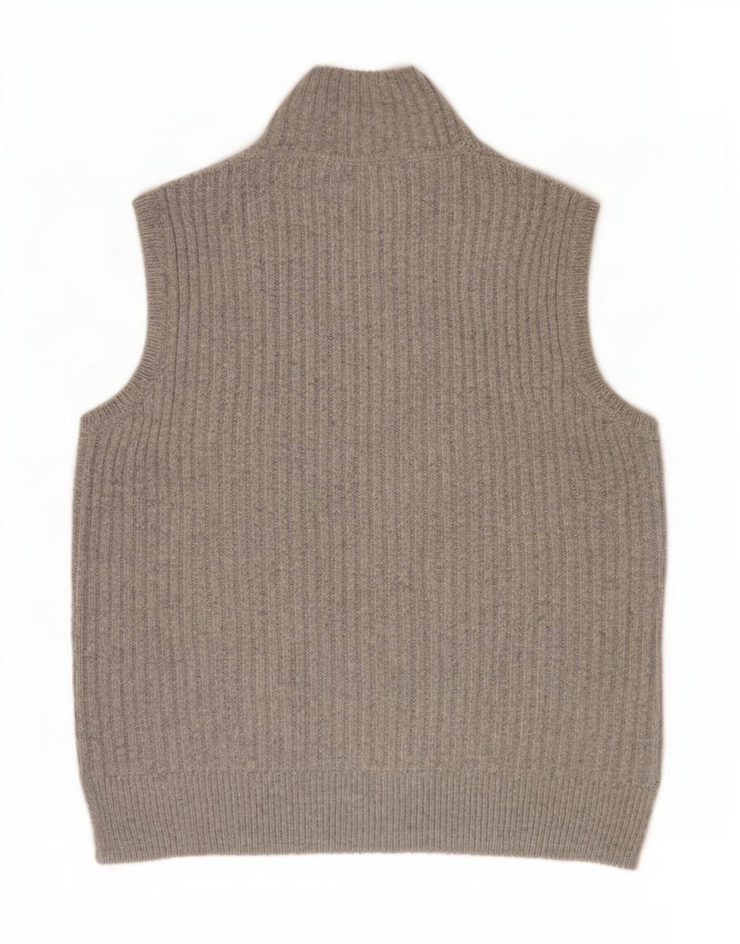 Marks & Spencer Herren-Weste-Tanktop aus mittelgrauem, geometrischem Polyester