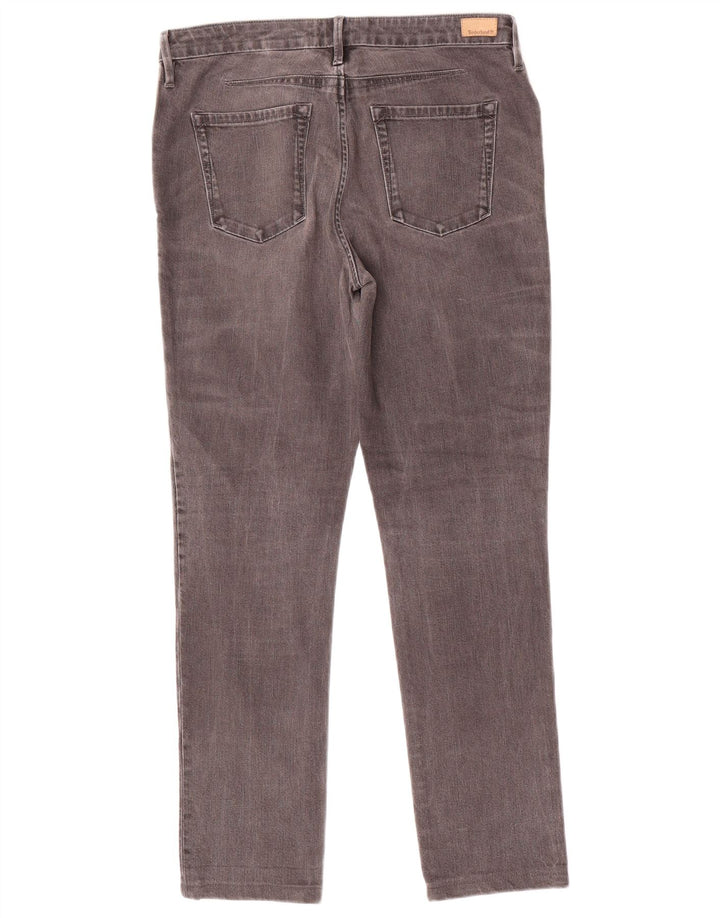 Timberland Damen Slim Jeans W27 L27 Graue Baumwolle