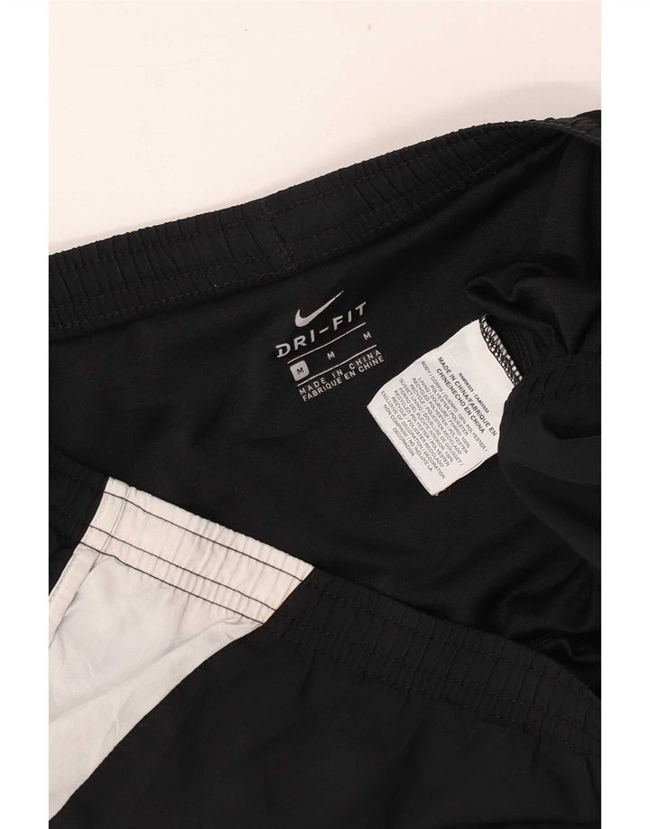 Nike Herren Dri Fit Sportshorts Mittelschwarzes Colourblock-Polyester