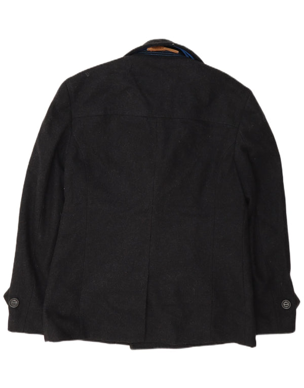 Superdry Herren Pea Coat UK 42 XL Grau