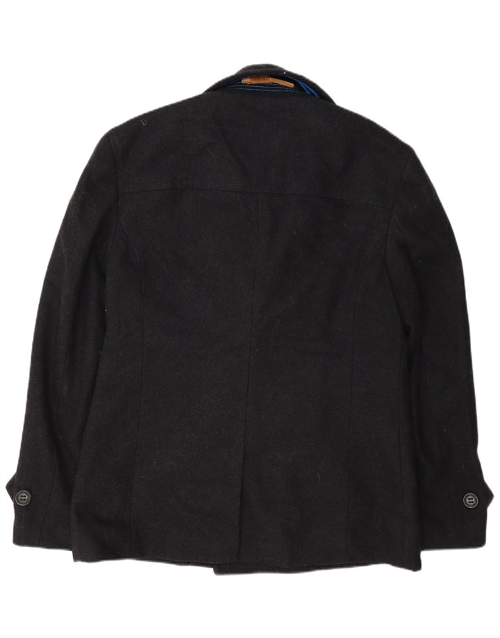 Superdry Herren Pea Coat UK 42 XL Grau