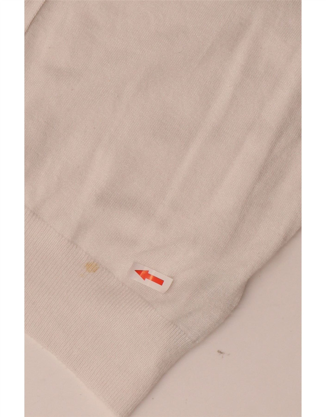 Marks & Spencer Damen-Cardigan mit 3/4-Ärmeln, bauchfrei, Gr. 12, Mittelweiß
