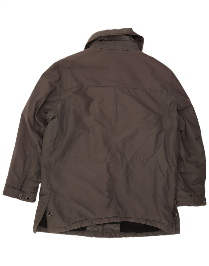 Marks & Spencer Herren-Utility-Jacke UK 40 Large Grau Polyester