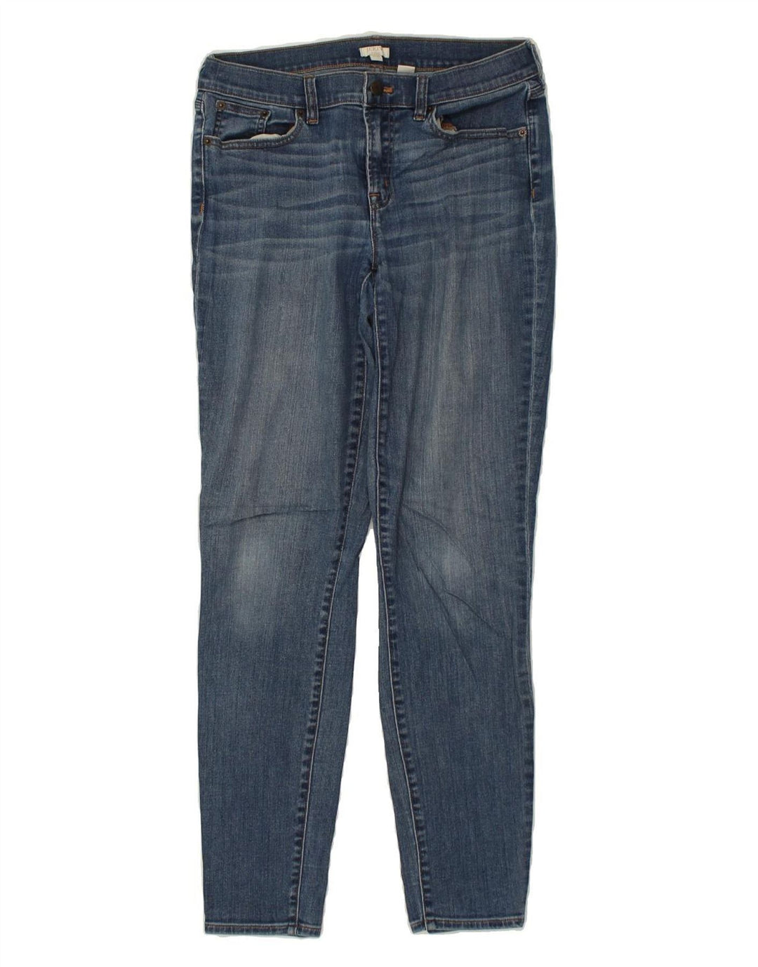 J. CREW Womens Stretch Skinny Jeans W29 L30  Blue Cotton | Vintage J. Crew | Thrift | Second-Hand J. Crew | Used Clothing | Messina Hembry 