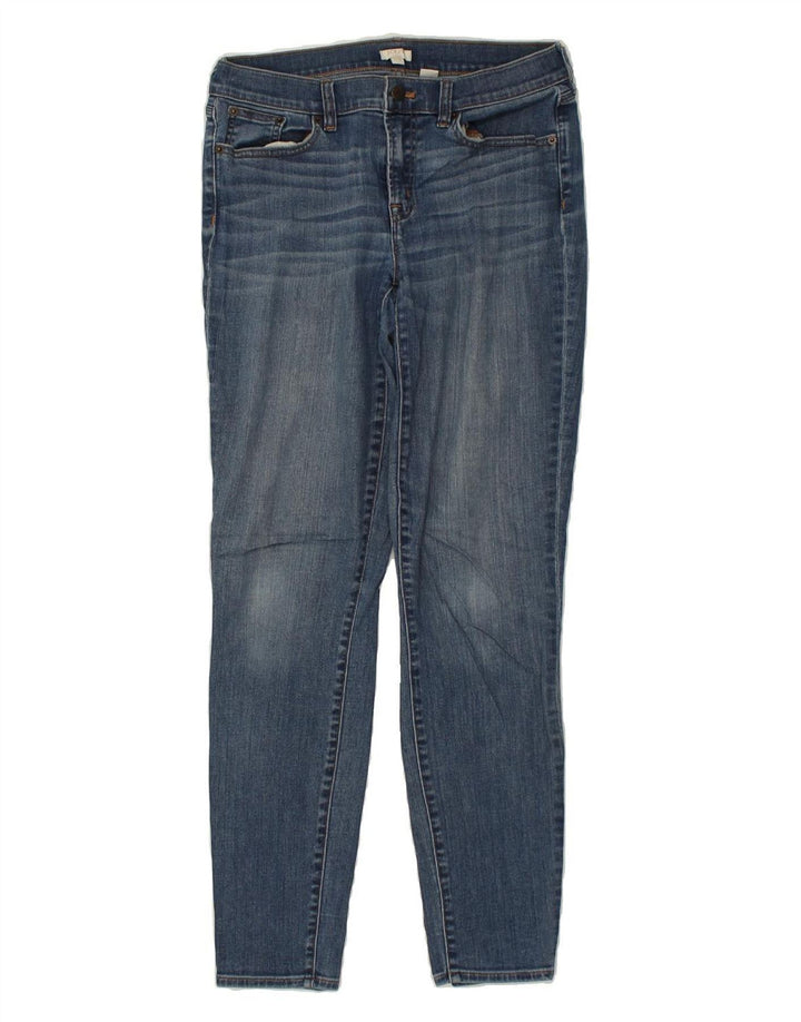 J. CREW Womens Stretch Skinny Jeans W29 L30  Blue Cotton | Vintage J. Crew | Thrift | Second-Hand J. Crew | Used Clothing | Messina Hembry 