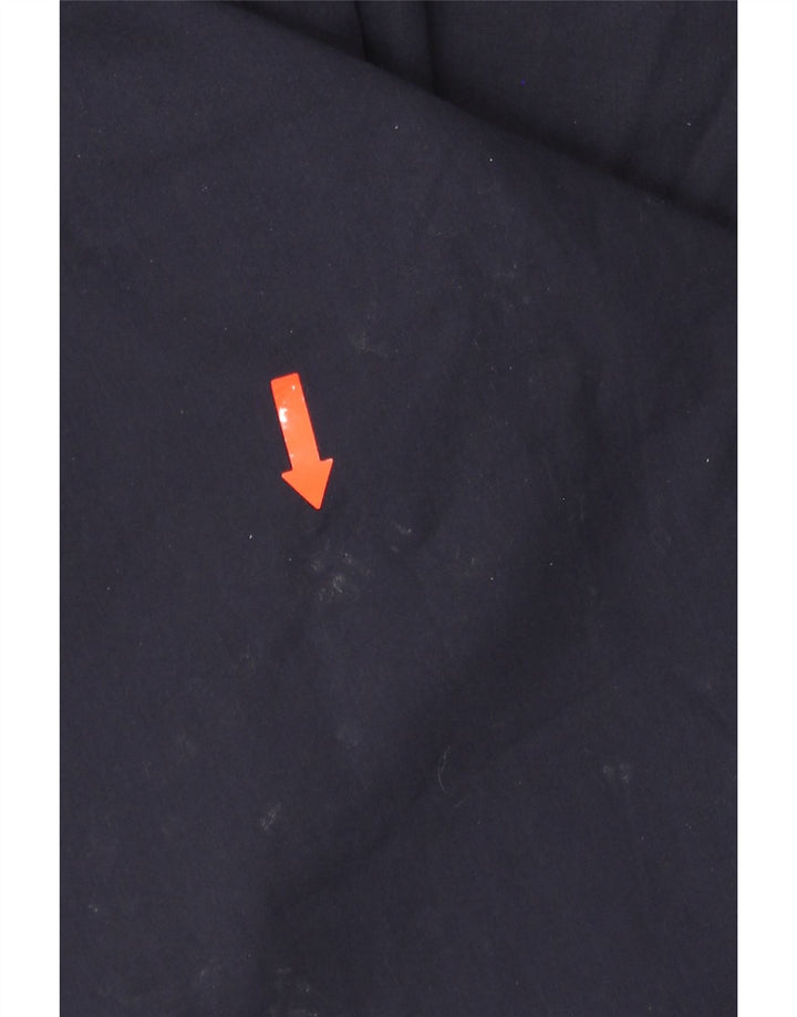HUMMEL Mens Tracksuit Trousers Joggers Large  Navy Blue Polyester Vintage Hummel and Second-Hand Hummel from Messina Hembry 