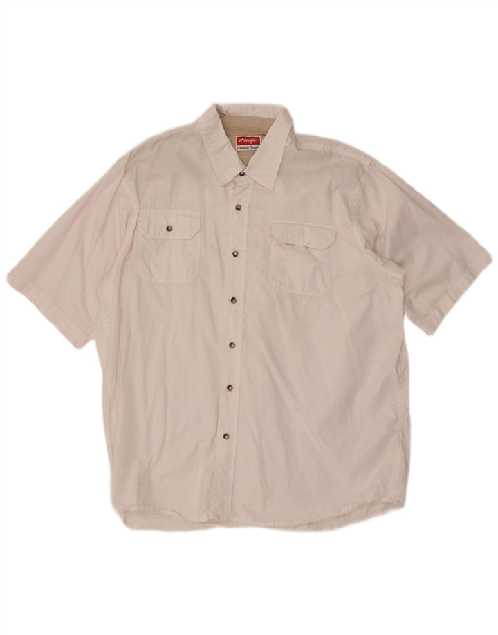 Wrangler Herren Kurzarmhemd 2XL Rosa