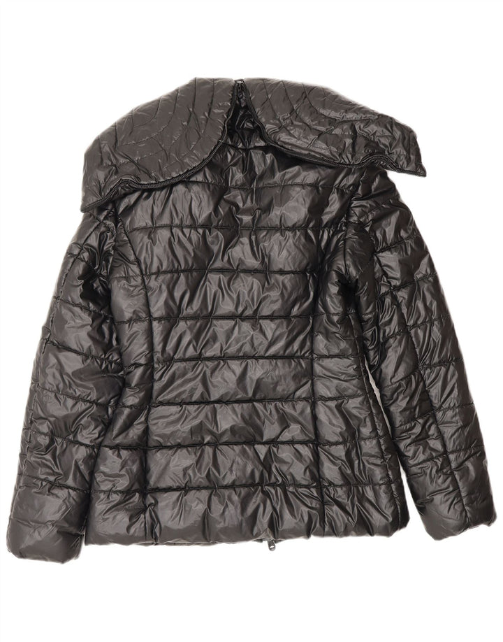 Refrigiwear Damen Wattierte Jacke IT 44 Medium Schwarz