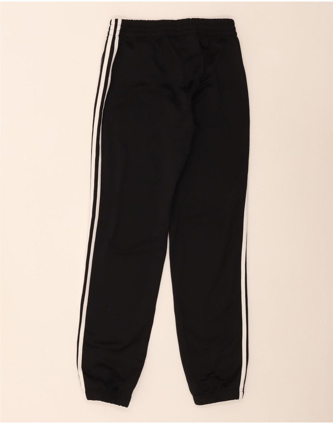 Adidas Jungen-Trainingshose, Jogginghose, 12–13 Jahre, schwarzes Polyester