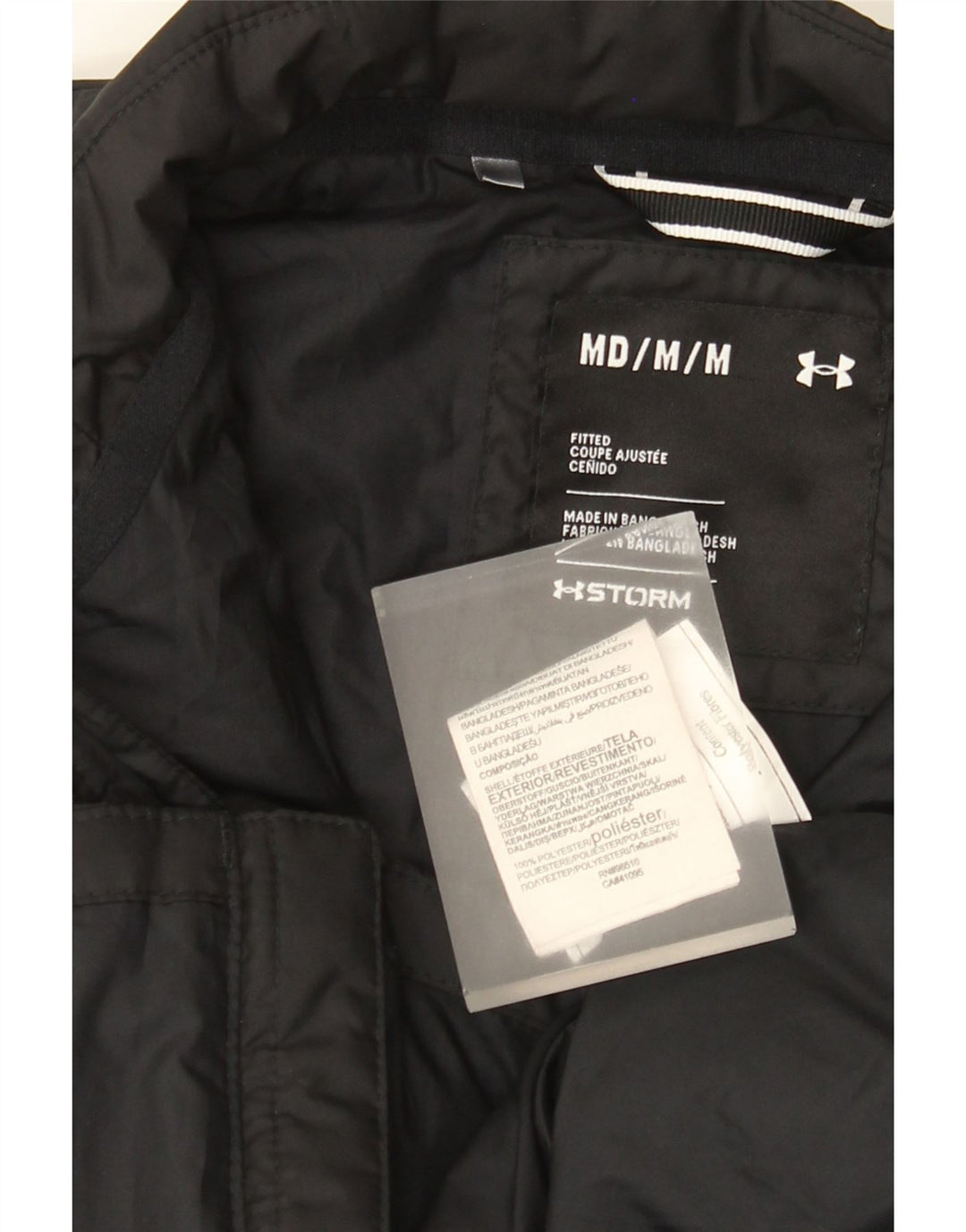 Under Armour Damen Wattierte Weste UK 14 Medium Schwarz Polyester