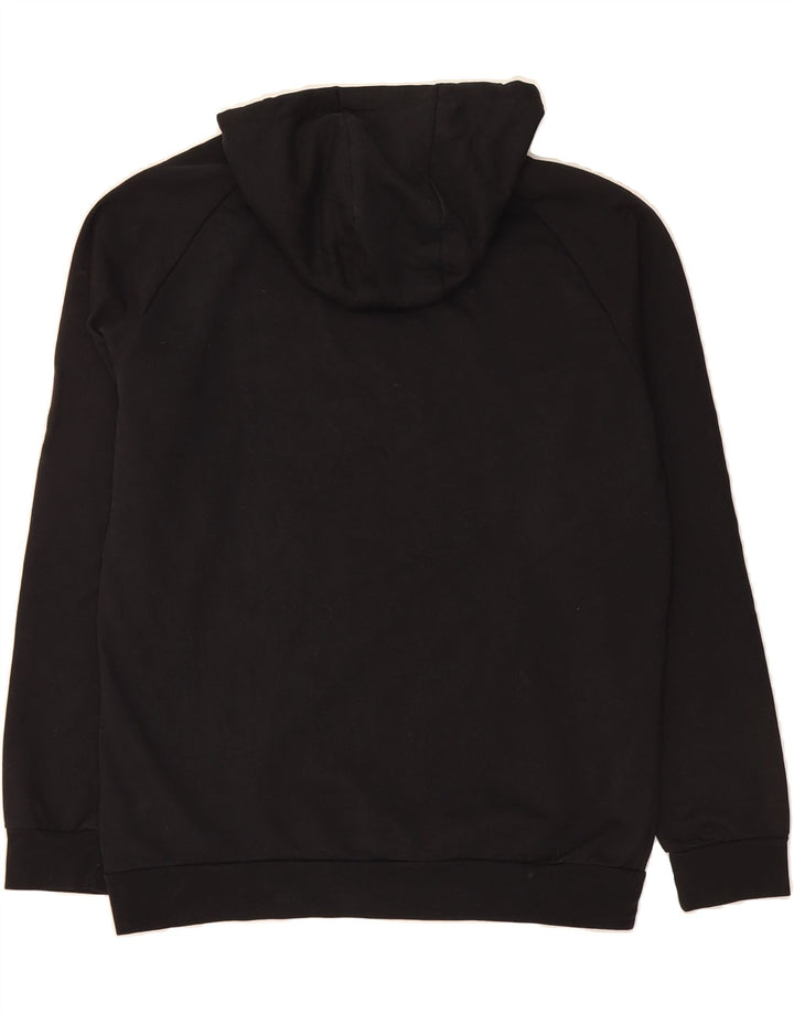 HUMMEL Mens Graphic Hoodie Jumper Large Black Vintage Hummel and Second-Hand Hummel from Messina Hembry 