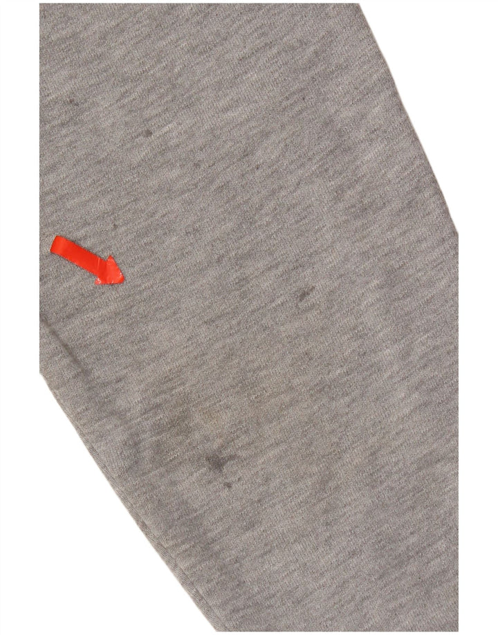 Superdry Damen-Sweatshirt mit Grafik, übergroß, Größe 40, Grau, Baumwolle