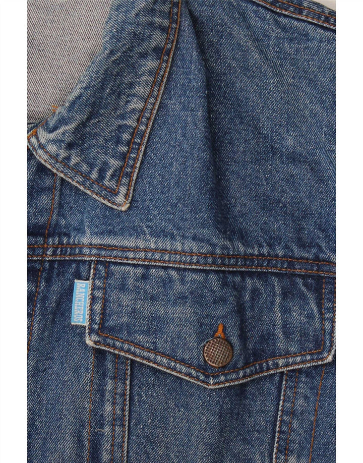 Rancheros Herren Jeansjacke UK 40 Large Blau