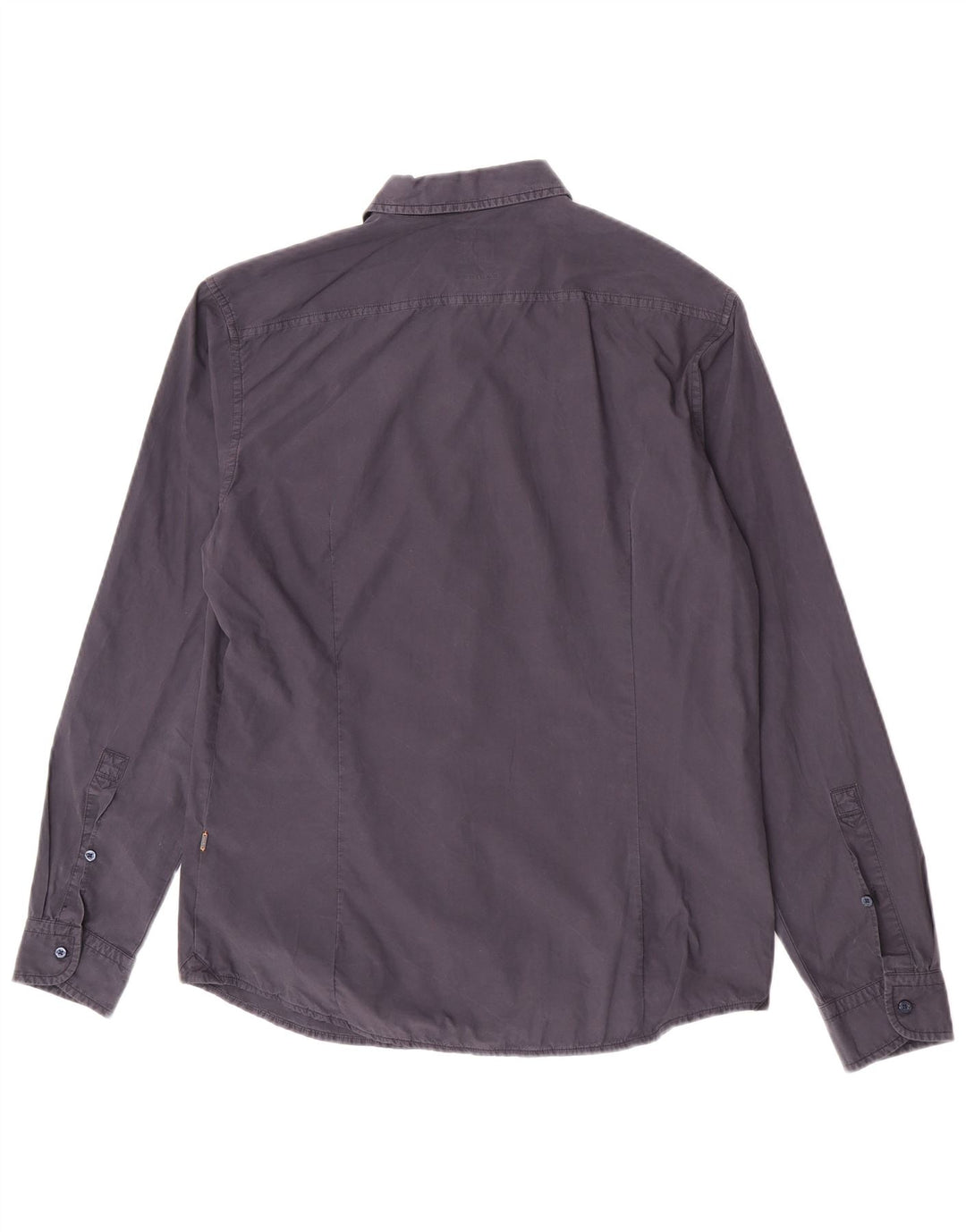 Hugo Boss Herren-Slim-Fit-Hemd, groß, Marineblau