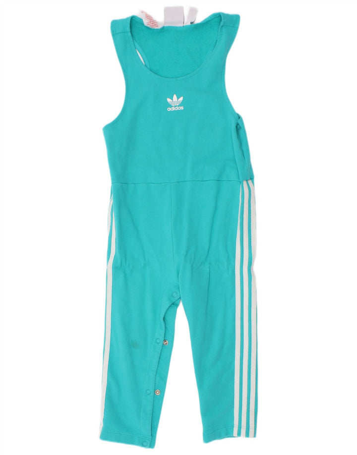 Adidas Jungen ärmelloser Overall, 2–3 Jahre, Blau