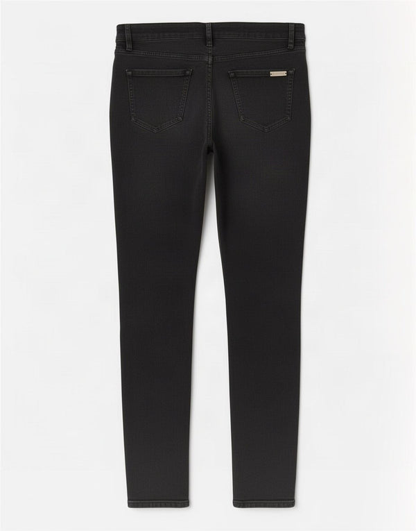 Massimo Dutti Damen Skinny Jeans EU 38 Small W28 L26 Schwarz