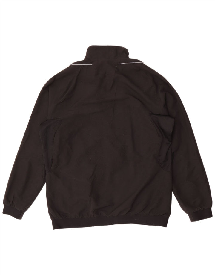 Adidas Herren Trainingsanzug Top Jacke UK 48/50 XL Schwarz Polyester
