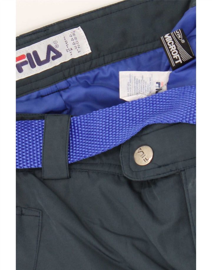 Fila Herren Skihose IT 48 Medium Marineblau Polyester