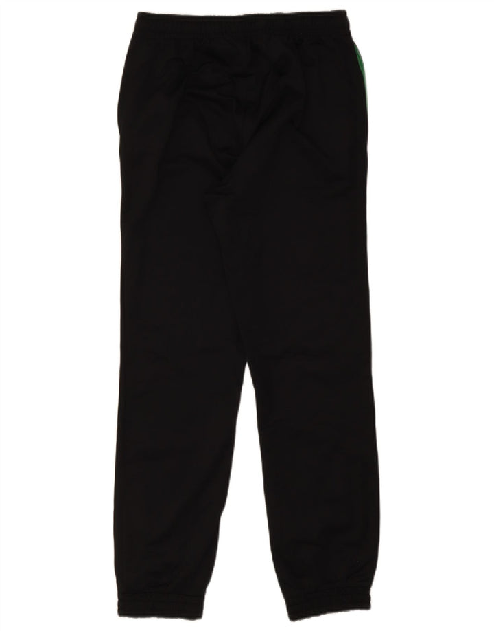 Kappa Jungen Grafik-Trainingshose, Jogginghose, 13–14 Jahre, schwarzes Polyester
