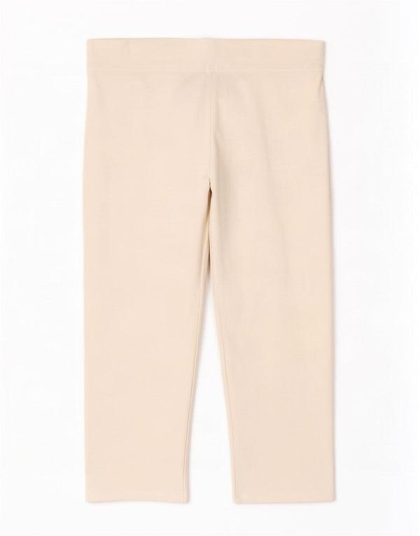 Marks & Spencer Capri-Leggings für Damen, UK 14, Größe L, weiße Baumwolle