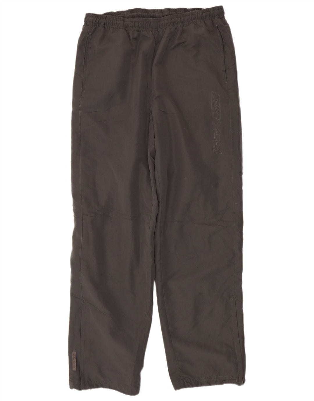 REEBOK Herren-Trainingshose aus mittelgrauem Polyester