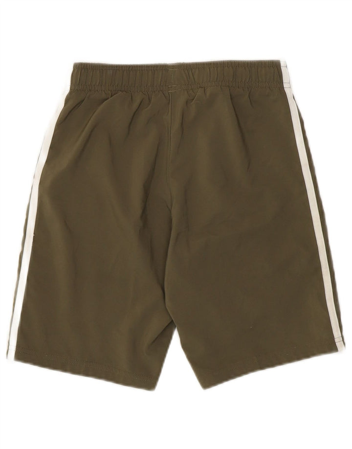 Adidas Sportshorts für Jungen, 9–10 Jahre, Khaki, Polyester