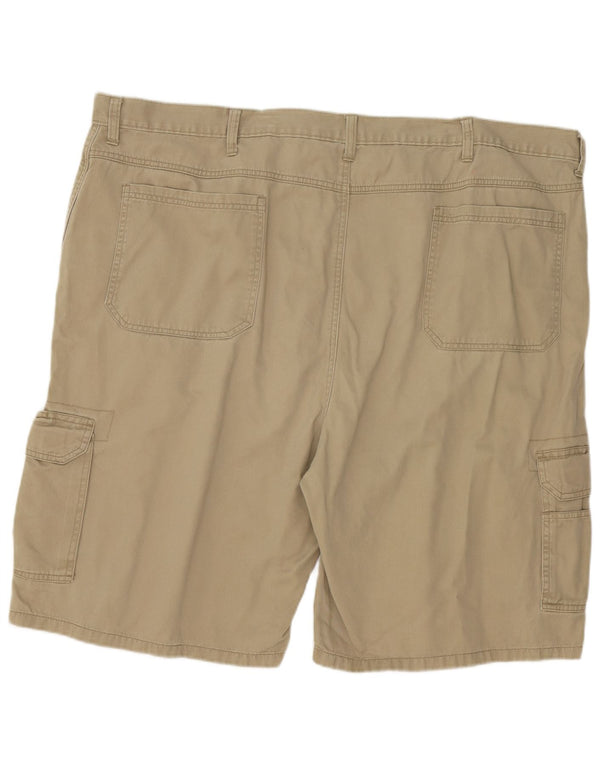Wrangler Herren Cargoshorts W46 3XL Khaki Baumwolle