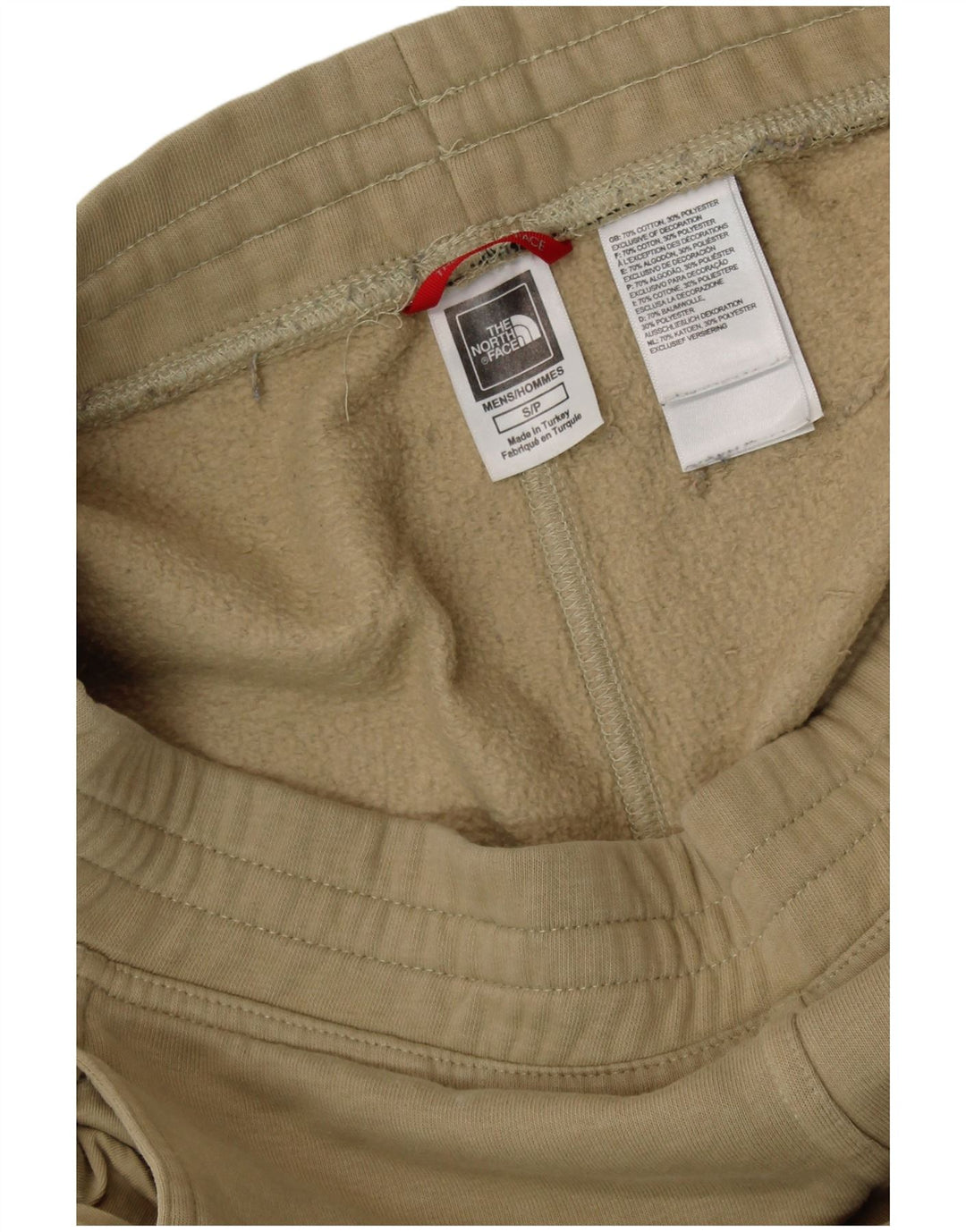 THE NORTH FACE Herren-Trainingshose, Jogginghose, Größe S, Beige, Baumwolle