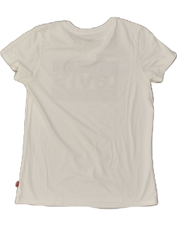 LEVI'S Mens Graphic T-Shirt Top Small White | Vintage Levi's | Thrift | Second-Hand Levi's | Used Clothing | Messina Hembry 