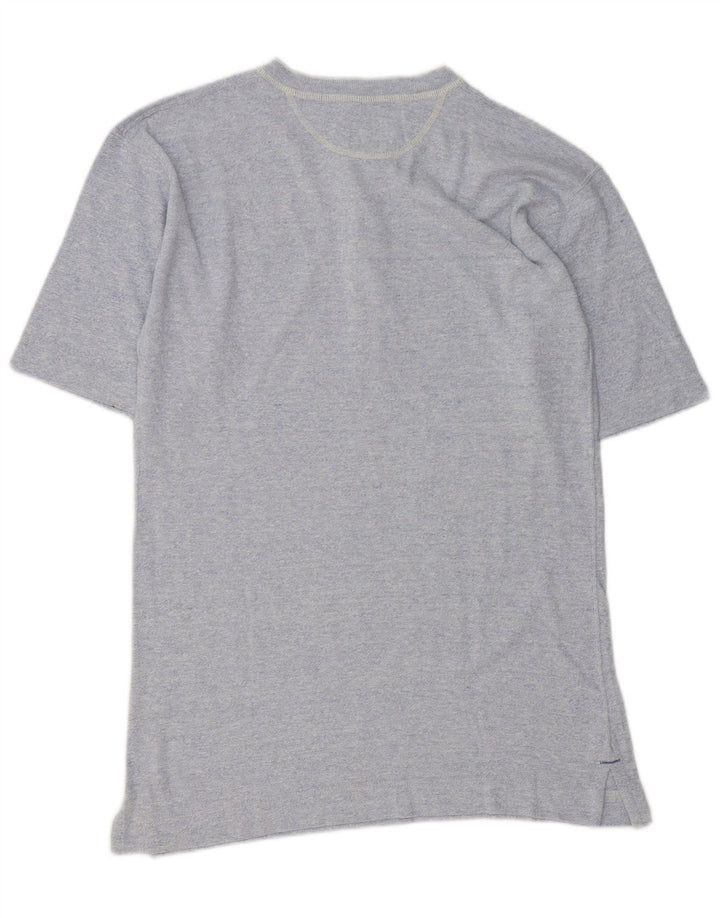 BEST COMPANY Herren-Poloshirt, groß, aus blauer Baumwolle