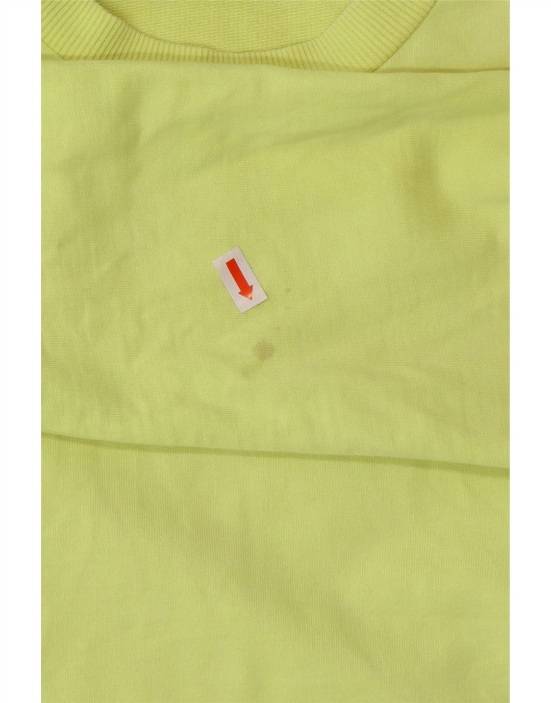 FREDDY Damen Top Langarm UK 8 Small Gelb Baumwolle